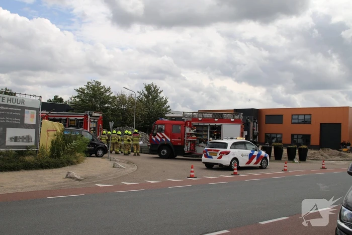 Gaslek ontstaan tijdens graafwerkzaamheden