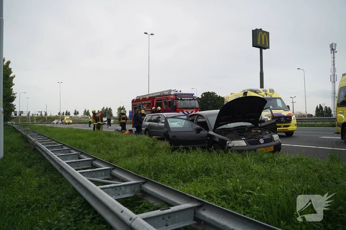 Snelweg afgesloten na ongeval