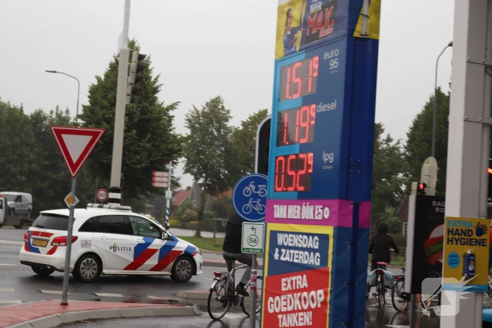 Steekpartij gemeld bij benzinepomp