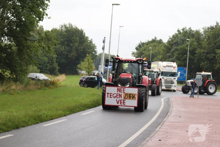 Wederom massale demonstratie door boeren