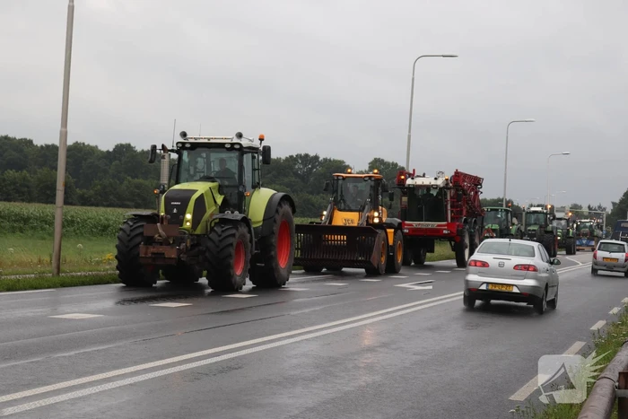 Wederom massale demonstratie door boeren