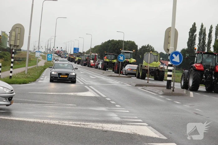 Wederom massale demonstratie door boeren