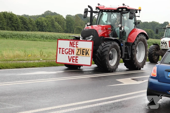 Wederom massale demonstratie door boeren