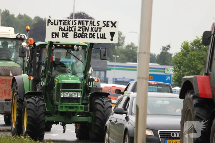 Wederom massale demonstratie door boeren