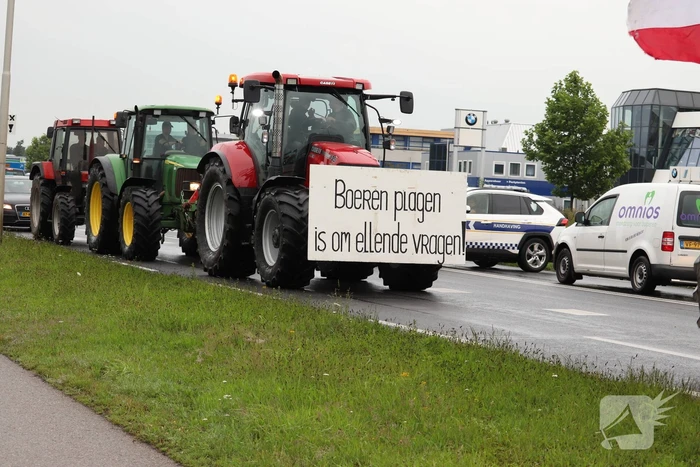 Wederom massale demonstratie door boeren