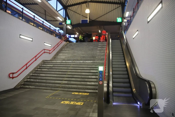 Traumahelikopter ingezet voor incident op station