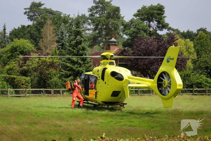 Traumahelikopter landt voor incident in klimbos