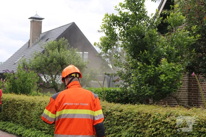 Woning ontruimd na brand tijdens werkzaamheden