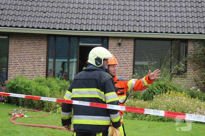Woning ontruimd na brand tijdens werkzaamheden