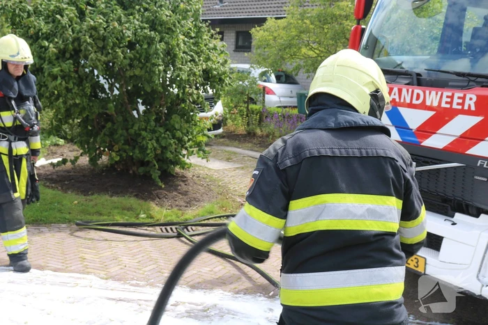 Woning ontruimd na brand tijdens werkzaamheden