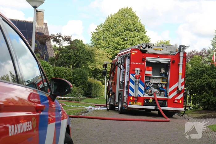 Woning ontruimd na brand tijdens werkzaamheden