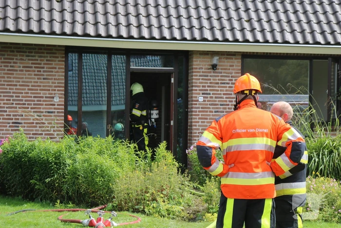 Woning ontruimd na brand tijdens werkzaamheden