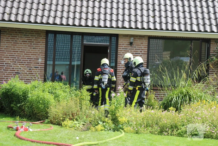 Woning ontruimd na brand tijdens werkzaamheden