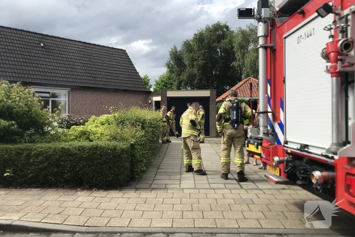 Woning vol rook na vergeten pan op het vuur