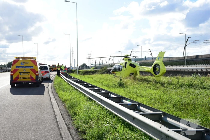 Motorrijder zwaargewond na ongeval