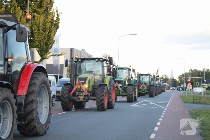 Boeren blokkeren distributiecentrum Boni