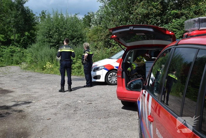 Brandweer onderzoekt achter gelaten vat