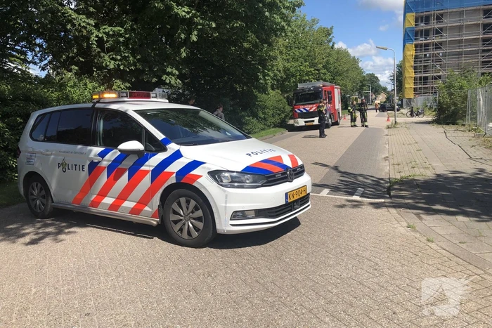 Brand in voormalig autoschadeherstelbedrijf