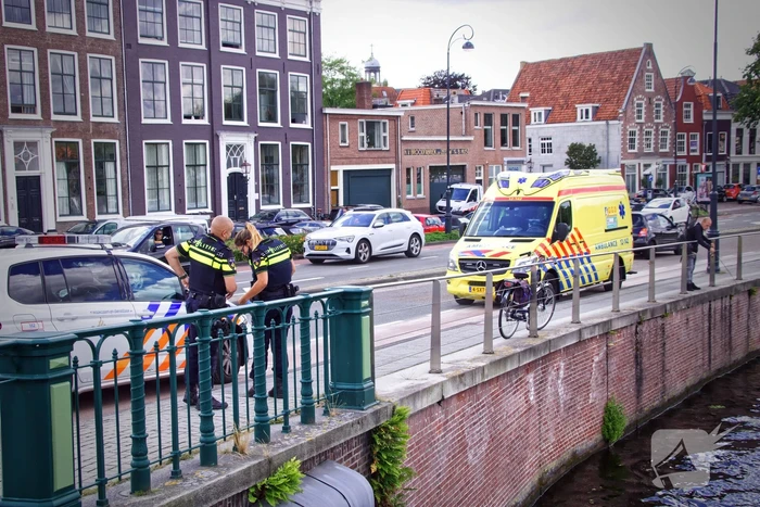 Man gewond na val met fiets