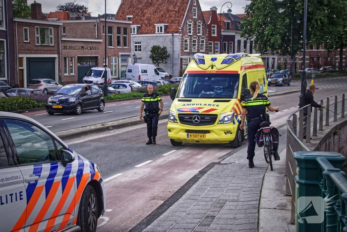 Man gewond na val met fiets