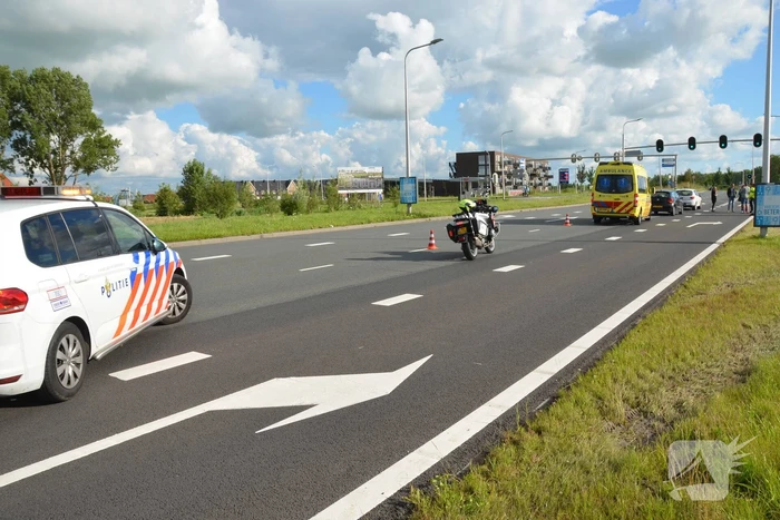 Veel schade bij kop-staartbotsing