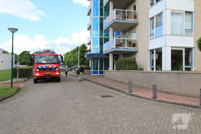 Flinke schade na brand in oven