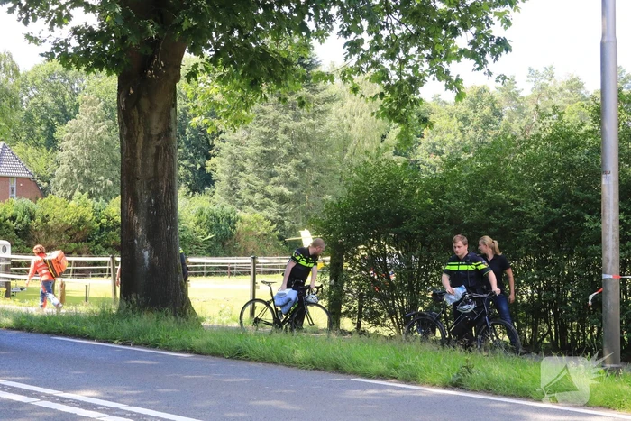 Fietser zwaargewond na ongeval op fietspad