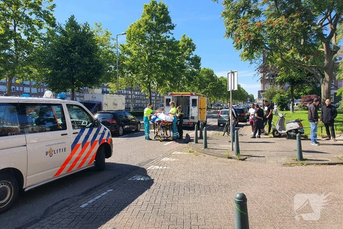 Fietser gewond bij aanrijding met auto