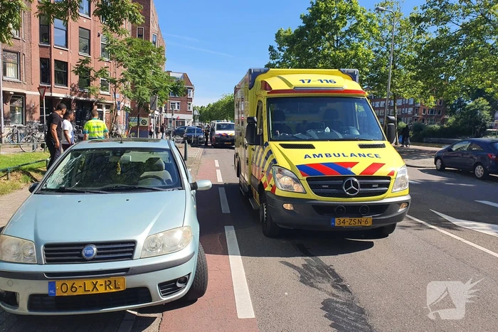 Fietser gewond bij aanrijding met auto