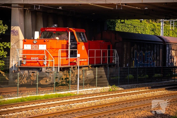 Goederentrein van spoor gelopen