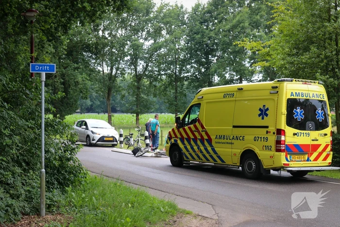 Fietsster gewond na lelijke val