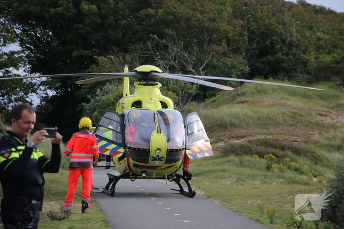 Zoektocht naar gewonde mountainbiker