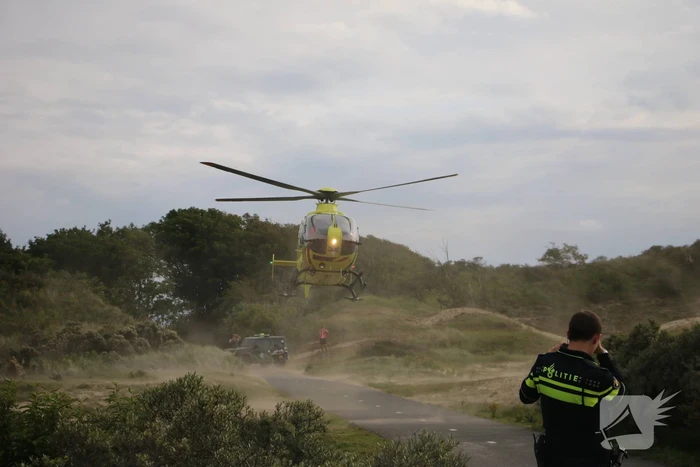 Zoektocht naar gewonde mountainbiker