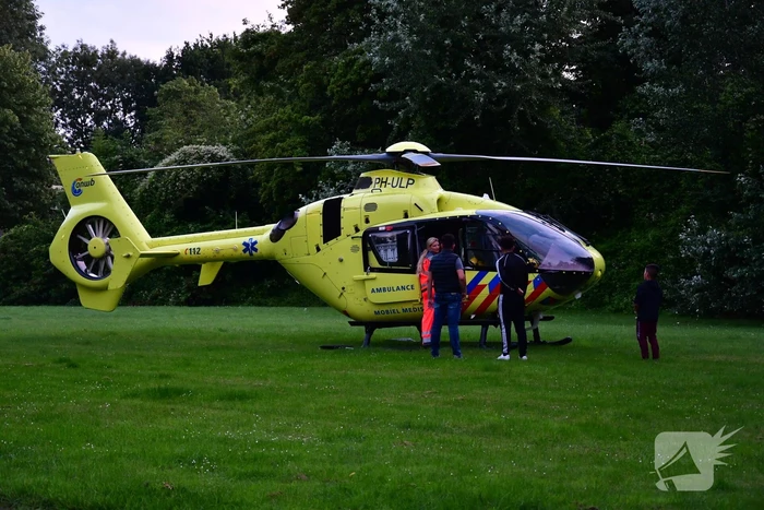 Veel bekijks bij inzet traumahelikopter
