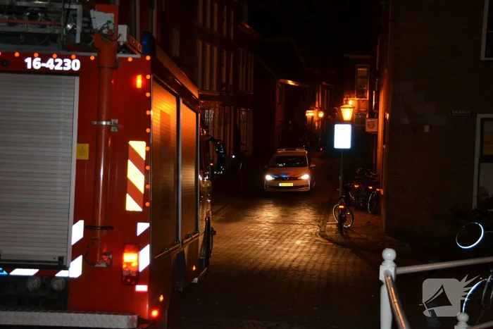 Deel zonnescherm afgebrand