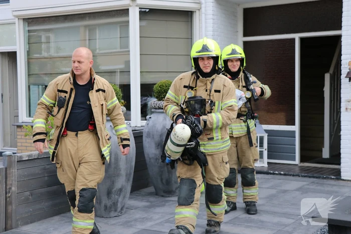Woning ontruimd vanwege brand in keuken