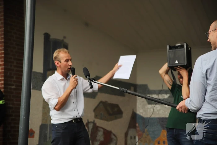 Boeren houden protest met meerdere tractoren