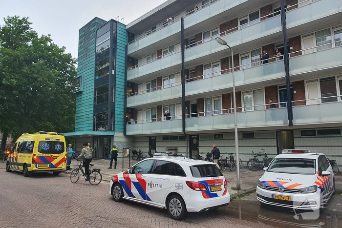 Traumahelikopter landt voor incident