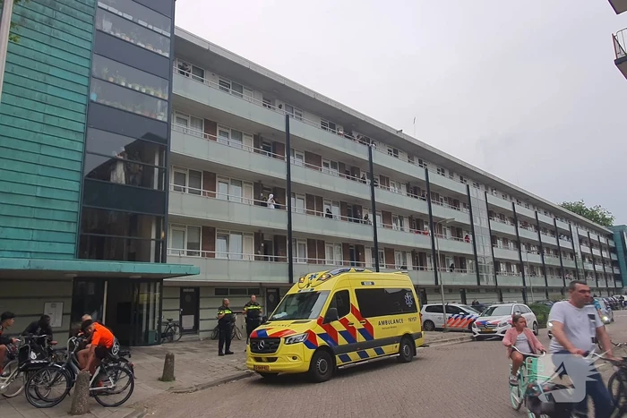 Traumahelikopter landt voor incident