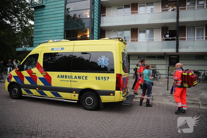 Traumahelikopter landt voor incident