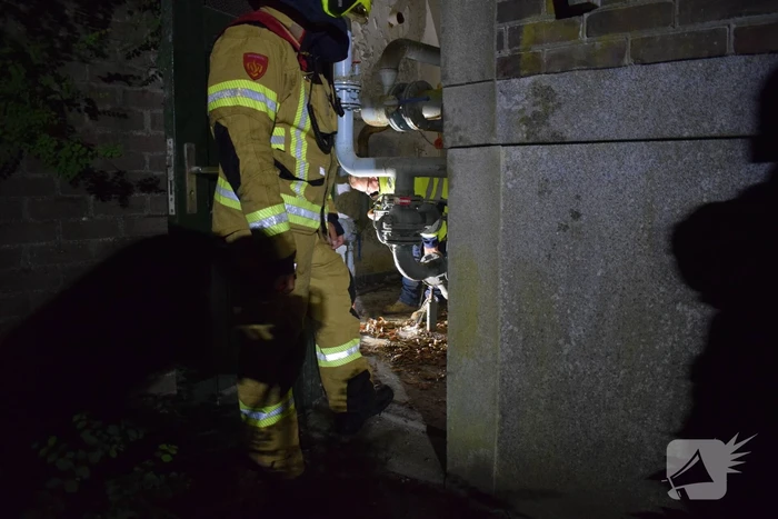 Brandweer onderzoekt gas lekkage