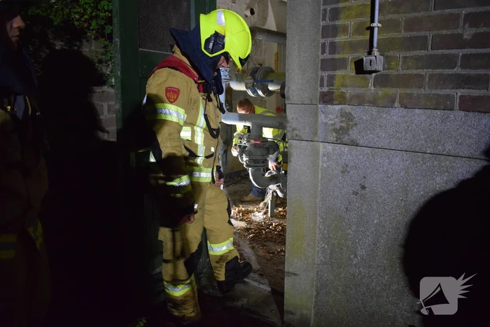 Brandweer onderzoekt gas lekkage