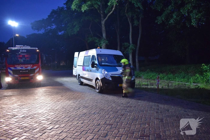 Brandweer onderzoekt gas lekkage