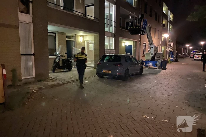 Grote politiemacht op de been in Goverwelle, verdachte aangehouden