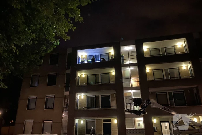 Grote politiemacht op de been in Goverwelle, verdachte aangehouden