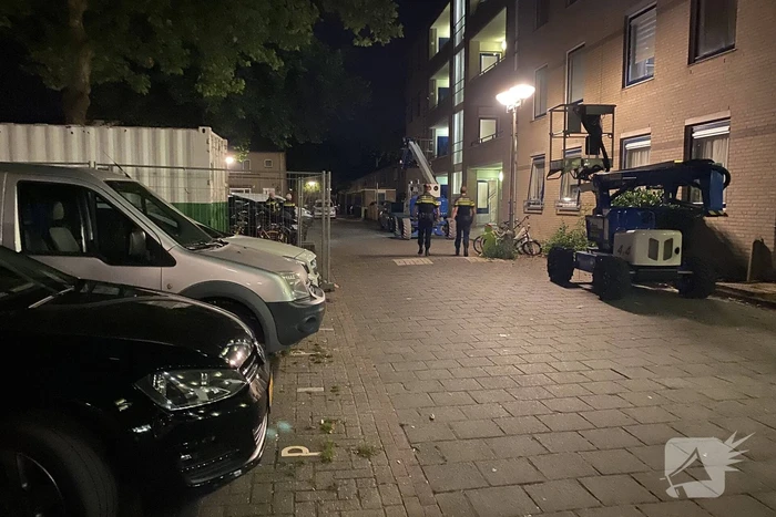 Grote politiemacht op de been in Goverwelle, verdachte aangehouden