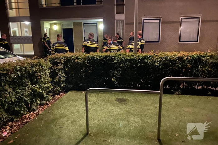 Grote politiemacht op de been in Goverwelle, verdachte aangehouden