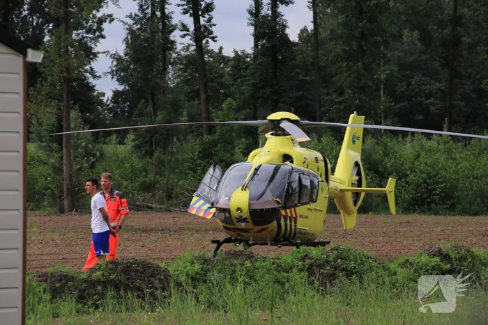 Traumahelikopter landt voor incident op Camping