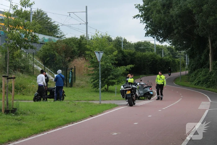 Twee scooters betrokken bij verkeersongeval