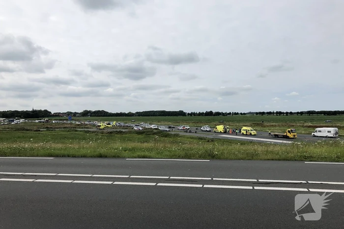 Motorrijder ernstig gewond bij verkeersongeval